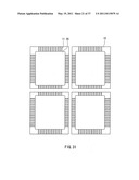 Wafter and substructure for use in manufacturing electronic component packages diagram and image