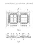 Wafter and substructure for use in manufacturing electronic component packages diagram and image