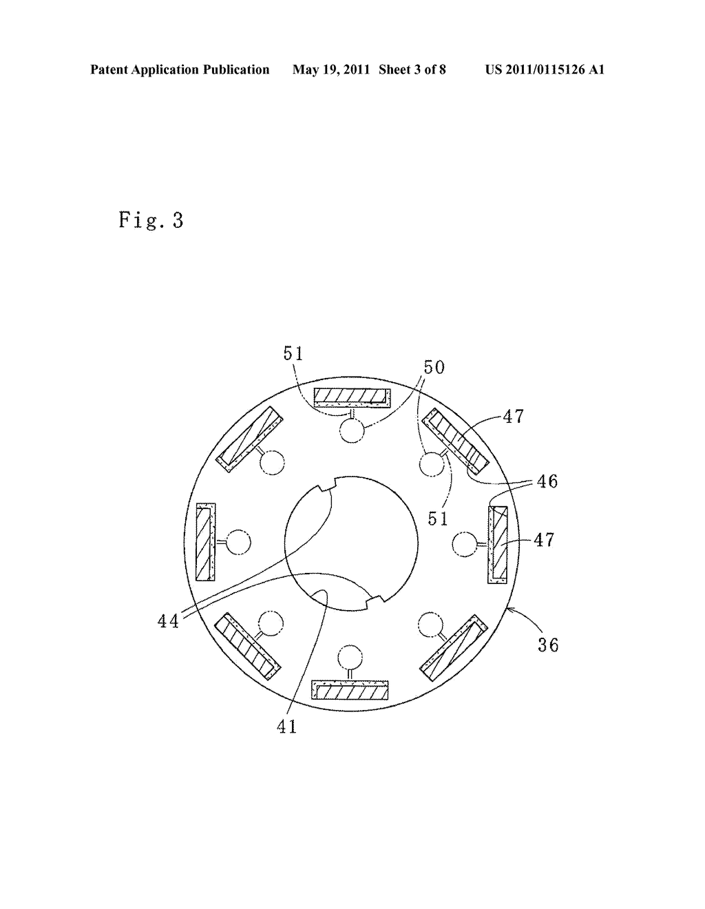 METHOD OF RESIN SEALING PERMANENT MAGNETS IN LAMINATED ROTOR CORE - diagram, schematic, and image 04