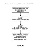 MOLD ASSEMBLY AND ATTENUATED LIGHT PROCESS FOR FABRICATING MOLDED PARTS diagram and image