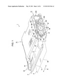 TRANSPORT-OBJECT TRANSPORTING DEVICE AND IMAGE PROCESSING APPARATUS diagram and image