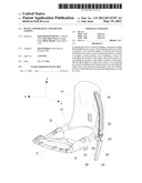 DEVICE FOR BRAKING A BOARD FOR GLIDING diagram and image