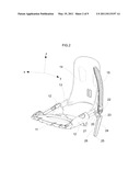 DEVICE FOR BRAKING A BOARD FOR GLIDING diagram and image