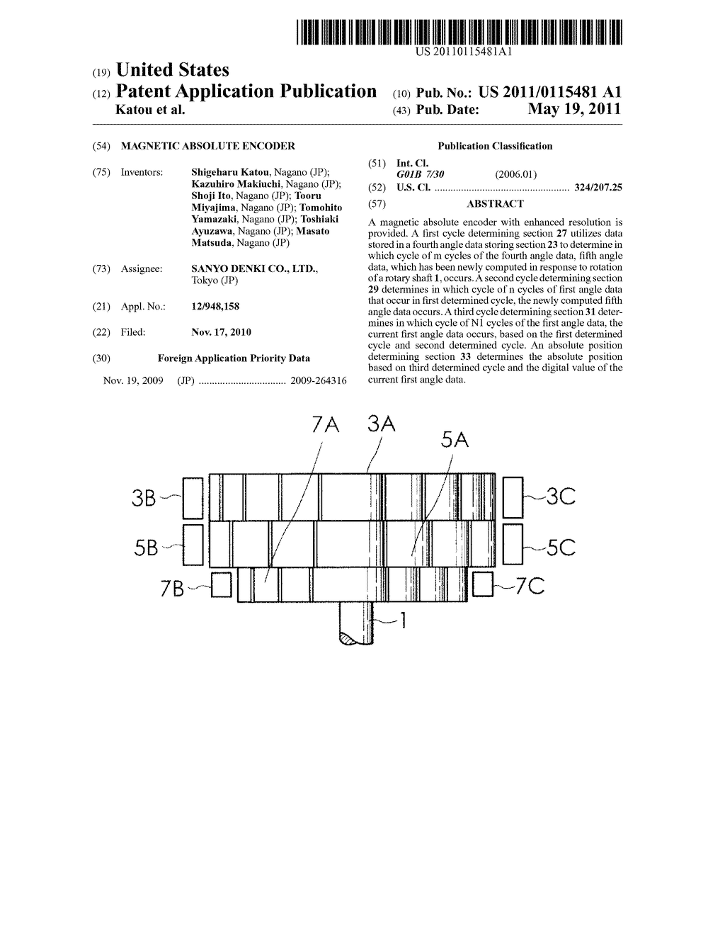 MAGNETIC ABSOLUTE ENCODER - diagram, schematic, and image 01