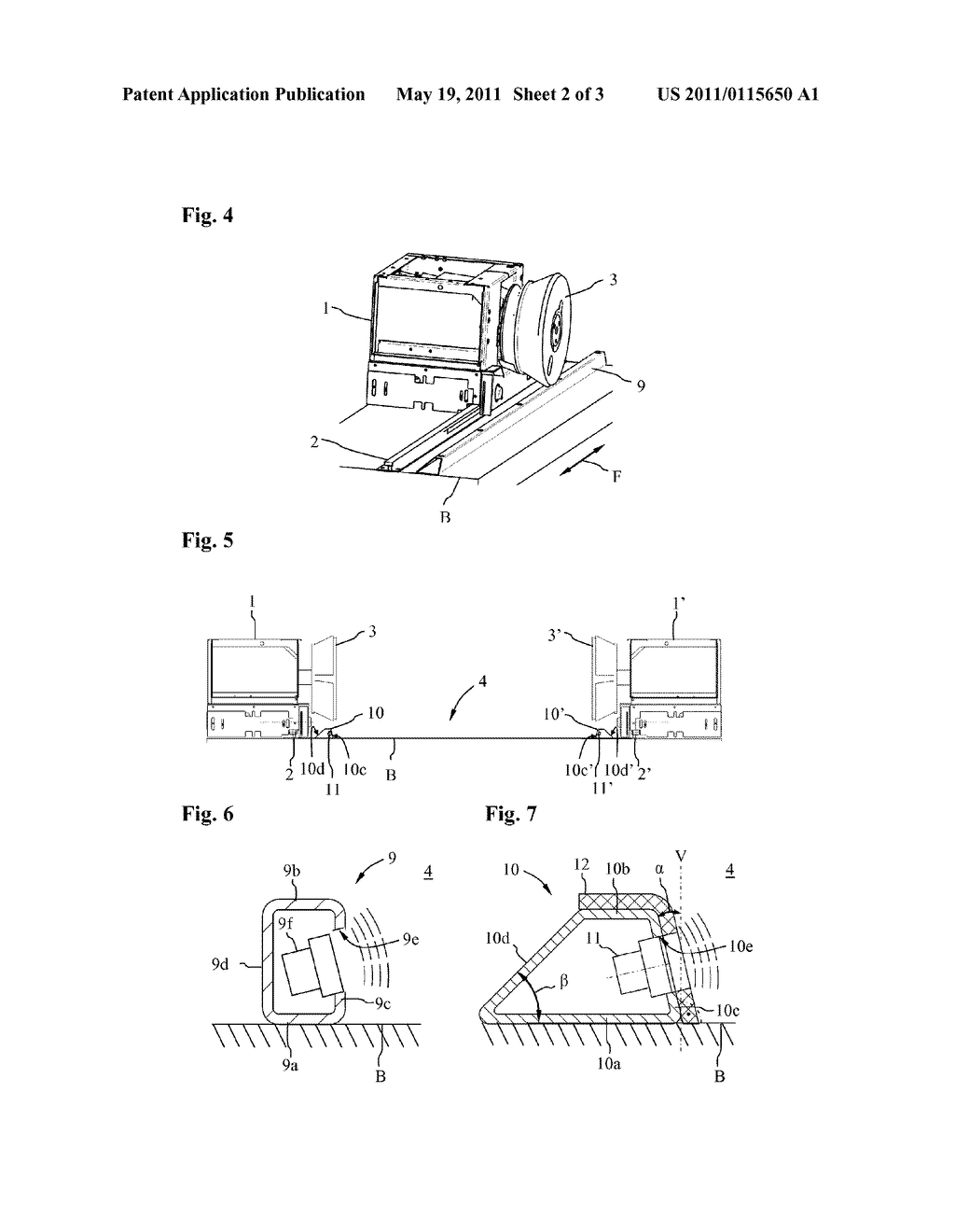 WHEEL GUIDE RAIL, CAR WASH SYSTEM AND METHOD FOR CENTRALLY POSITIONING A VEHICLE - diagram, schematic, and image 03