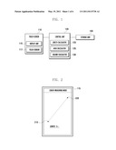 MOBILE TERMINAL HAVING TOUCH SCREEN AND METHOD OF MEASURING GEOMETRIC DATA THEREIN diagram and image