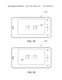 SYSTEM AND METHOD OF CONTROLLING THREE DIMENSIONAL VIRTUAL OBJECTS ON A PORTABLE COMPUTING DEVICE diagram and image