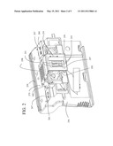 CARRIAGE WITH IMPROVED PRINT CARTRIDGE MOUNTING RELIABILITY diagram and image