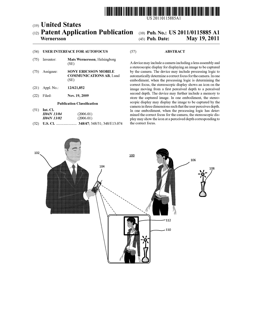 USER INTERFACE FOR AUTOFOCUS - diagram, schematic, and image 01