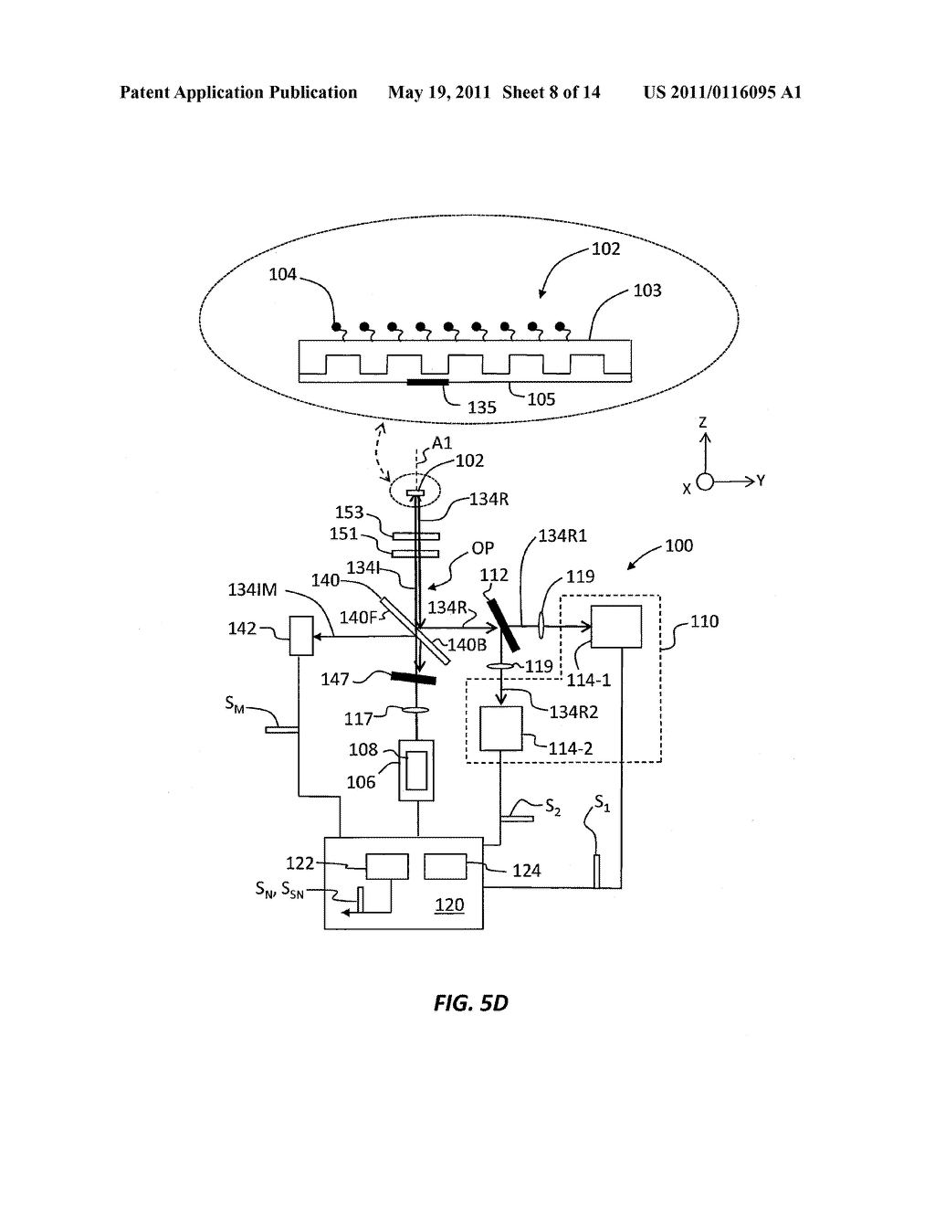 Non-Spectroscopic Label-Independent Optical Reader System and Methods - diagram, schematic, and image 09