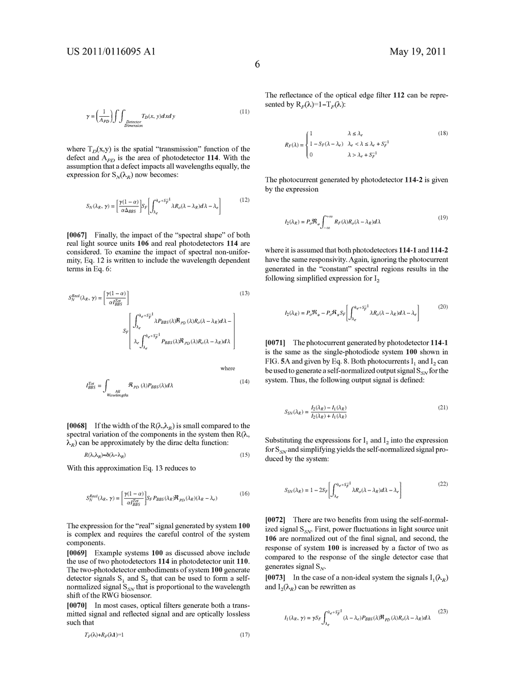 Non-Spectroscopic Label-Independent Optical Reader System and Methods - diagram, schematic, and image 21