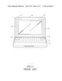 Notebook computer having flexible mounting space for wireless communication module diagram and image