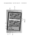 Fan Tray that is Installable and Removable from the Front and Back of a Network Element Chassis diagram and image