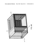 Fan Tray that is Installable and Removable from the Front and Back of a Network Element Chassis diagram and image