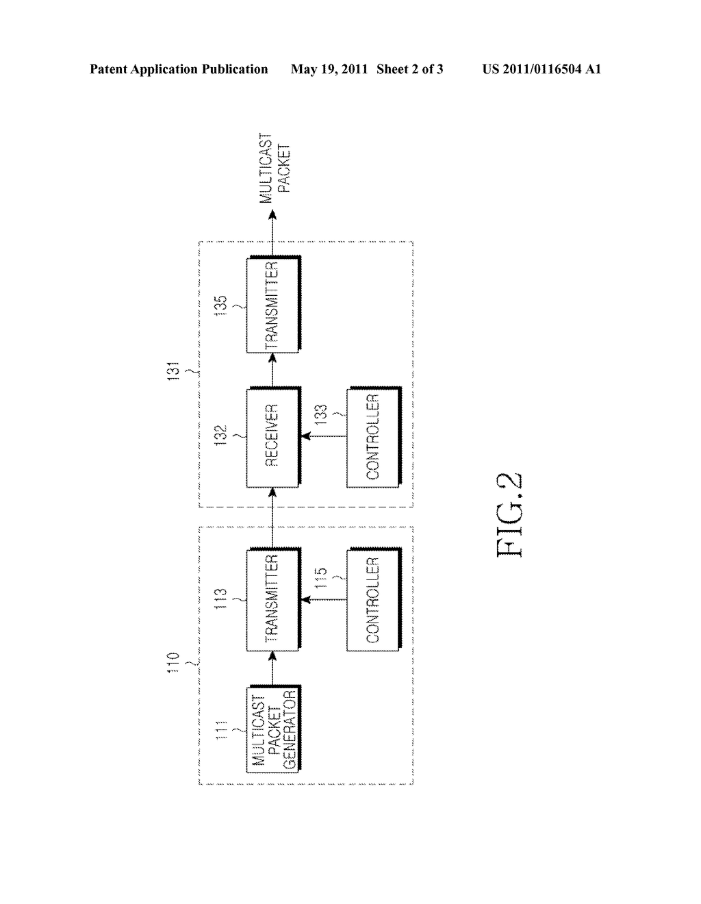 METHOD AND APPARATUS FOR PROVIDING MULTICAST SERVICE IN A MULTICAST NETWORK - diagram, schematic, and image 03