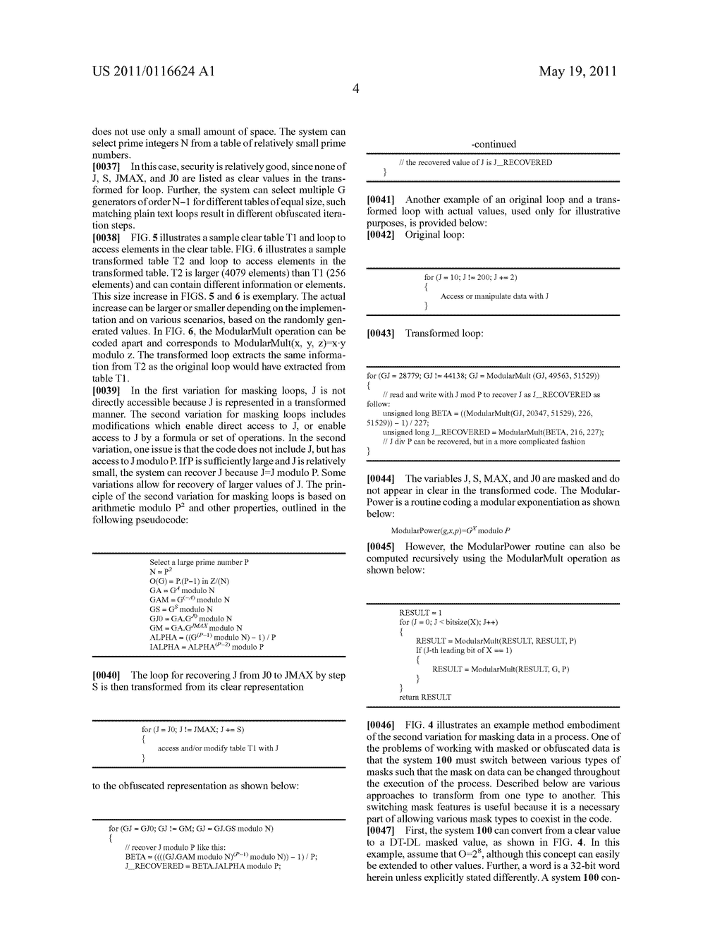 SYSTEM AND METHOD FOR DATA OBFUSCATION BASED ON DISCRETE LOGARITHM PROPERTIES - diagram, schematic, and image 12