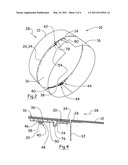 DEVICE FOR SHROUDING AN AIRCRAFT NACELLE diagram and image