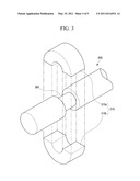 WATER PUMP PROVIDED WITH A BEARING diagram and image