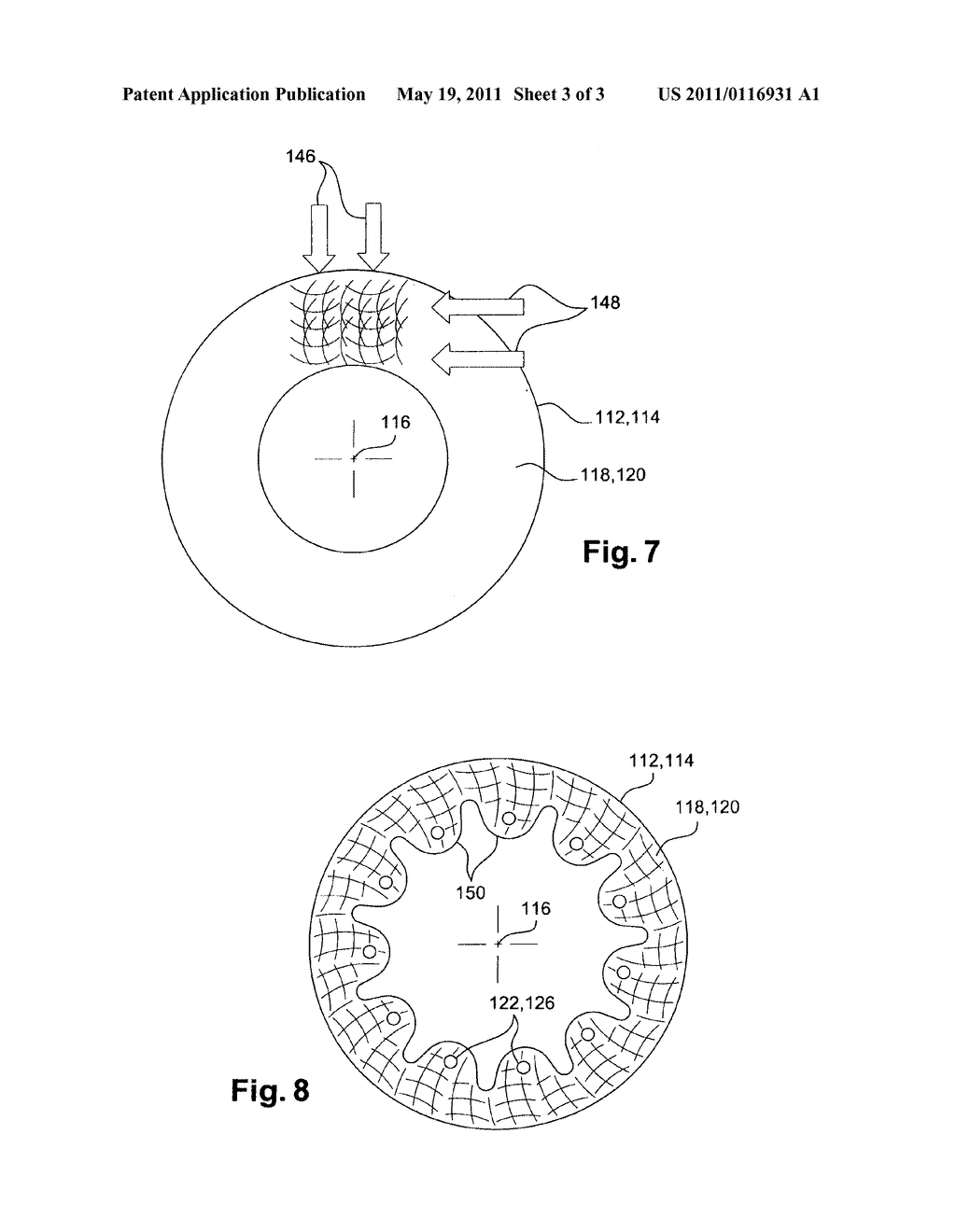 METHOD FOR INCREASING THE COEFFICIENT OF ADHESION BETWEEN TWO PARTS ROTATING AS ONE WITH A ROTOR - diagram, schematic, and image 04