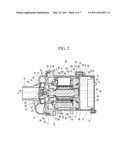 Electric water pump diagram and image