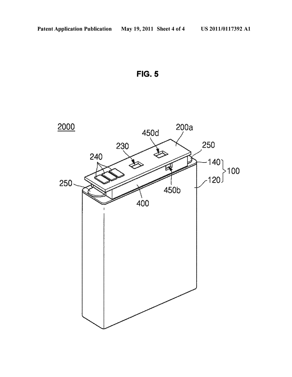 SECONDARY BATTERY - diagram, schematic, and image 05