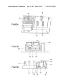 A CONNECTOR UNIT WITH A MALE CONNECTOR HAVING A CONTROL TERMINAL WITH A SWITCH diagram and image