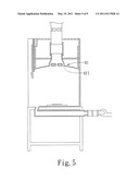 REVERSE OBLIQUE AIR CURTAIN EXHAUST CABINET diagram and image