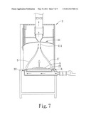 REVERSE OBLIQUE AIR CURTAIN EXHAUST CABINET diagram and image