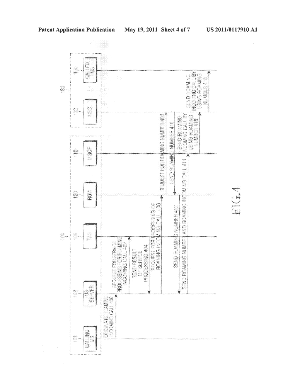 Method and system for providing roaming service in wireless communication system - diagram, schematic, and image 05