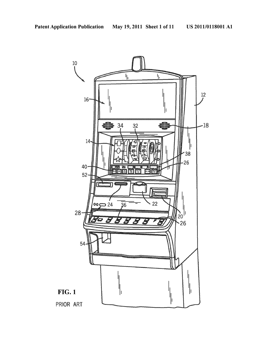 Wagering Game Having a Free-Play Bonus With a Variable Free-Play Retriggering Condition - diagram, schematic, and image 02