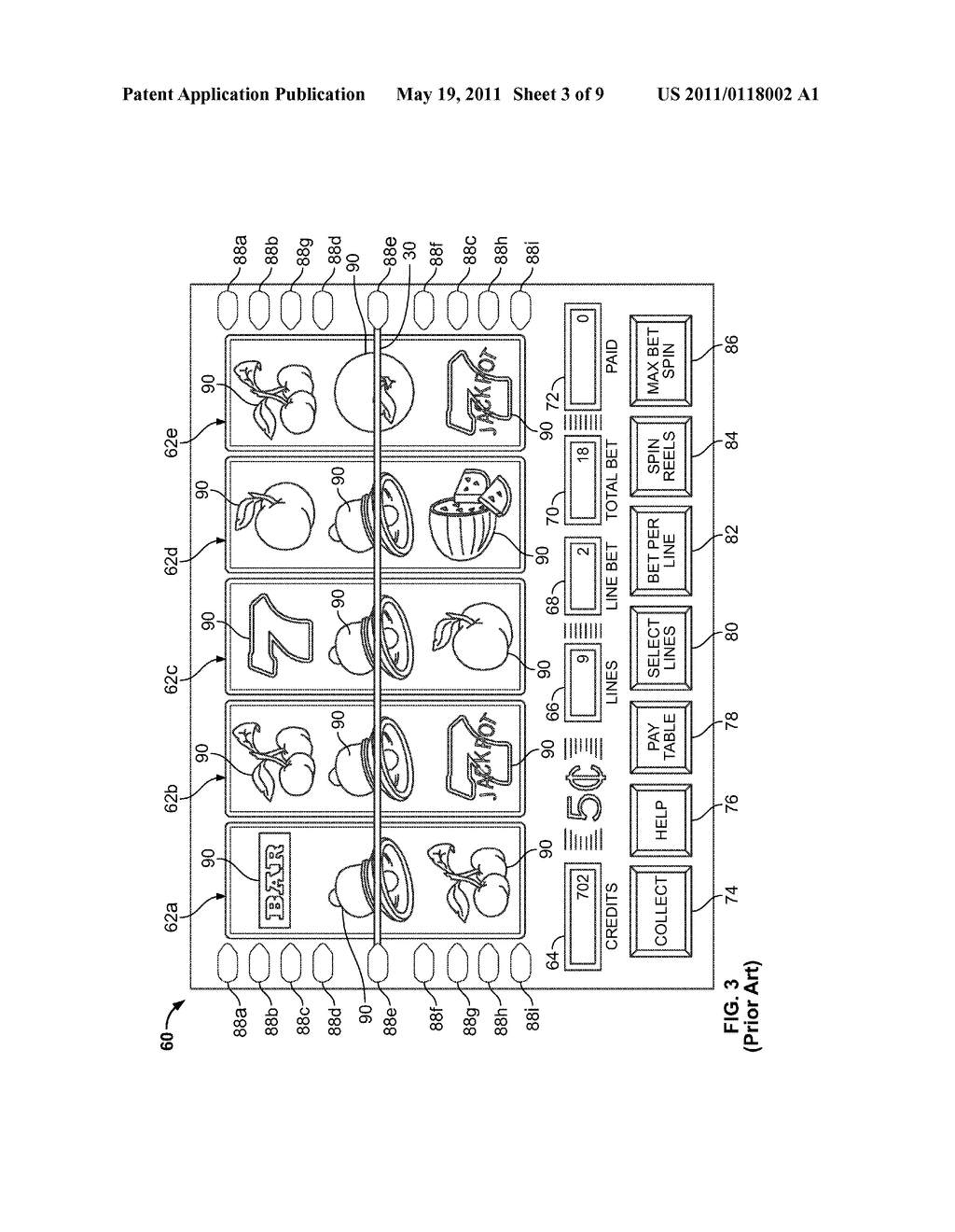 WAGERING GAME WITH GAME APPEARANCE CHANGING BASED ON PLAYER'S SELECTION - diagram, schematic, and image 04