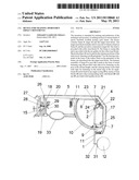 DEVICE FOR TRAINING SPORTSMEN IMPACT MOVEMENTS diagram and image