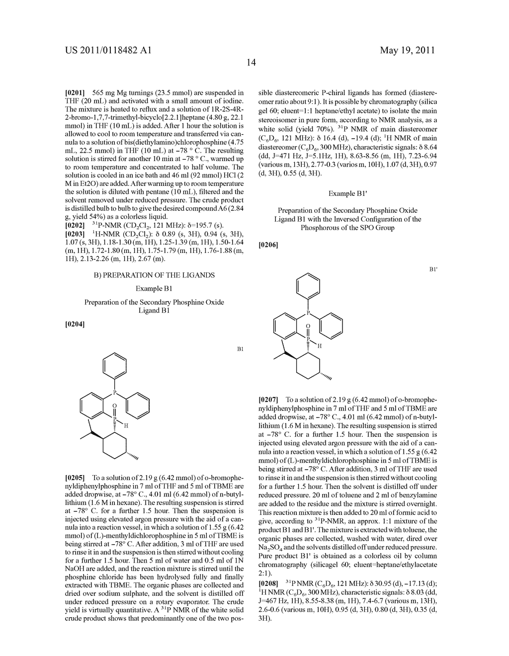 BIDENTATE CHIRAL LIGANDS FOR USE IN CATALYTIC ASYMMETRIC ADDITION REACTIONS - diagram, schematic, and image 15