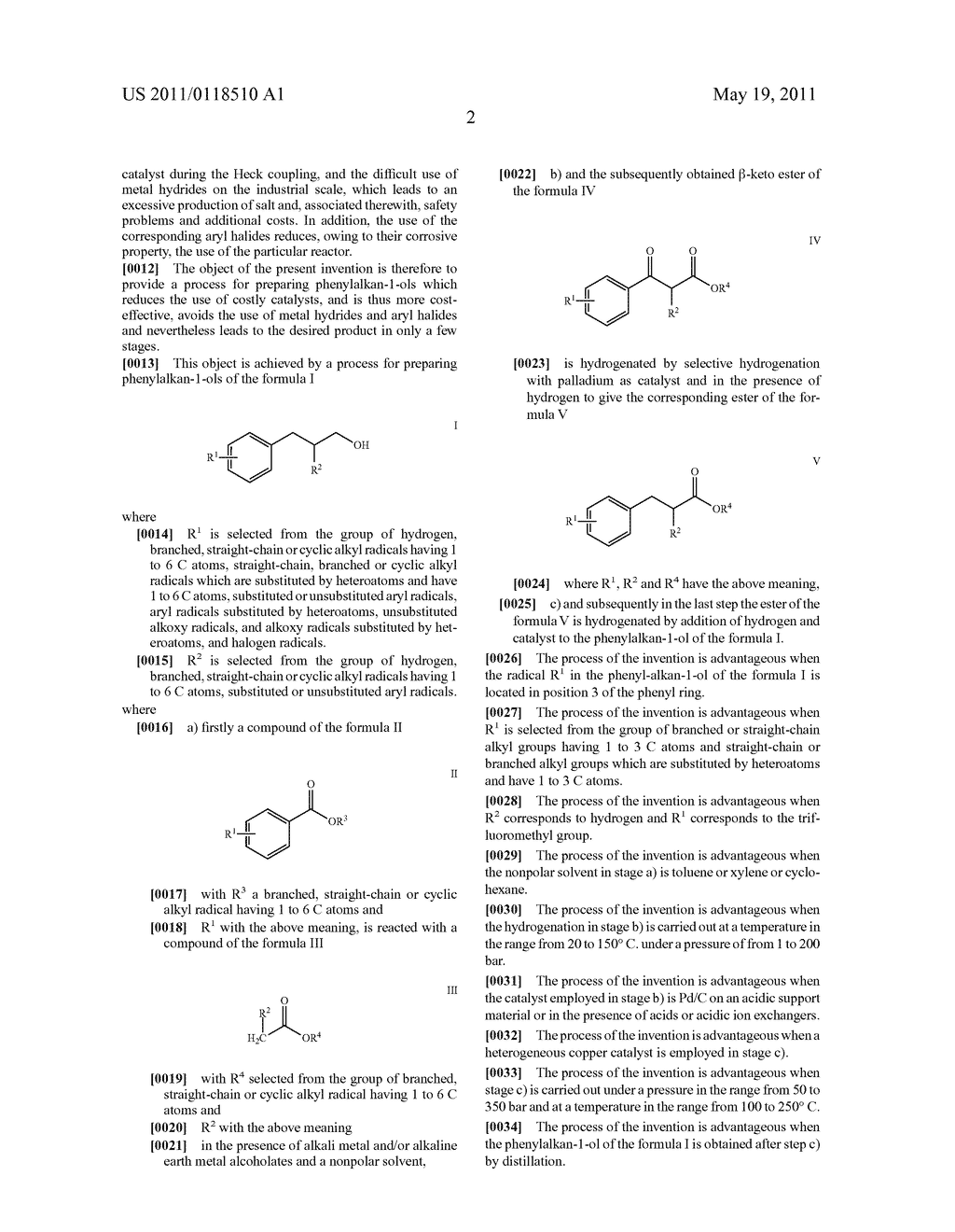 METHOD FOR PRODUCING PHENYLALKANE-1-OLS - diagram, schematic, and image 03