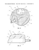 OVERMOLDED ACCESS PORT INCLUDING ANCHORING AND IDENTIFICATION FEATURES diagram and image