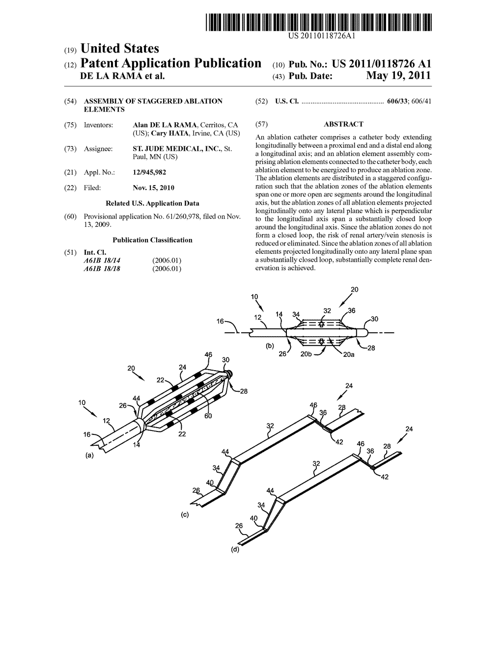 ASSEMBLY OF STAGGERED ABLATION ELEMENTS - diagram, schematic, and image 01