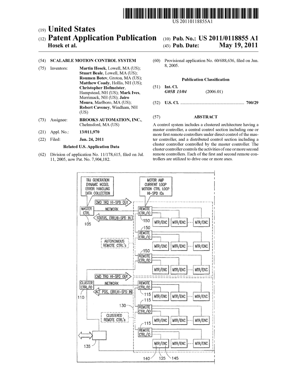 SCALABLE MOTION CONTROL SYSTEM - diagram, schematic, and image 01