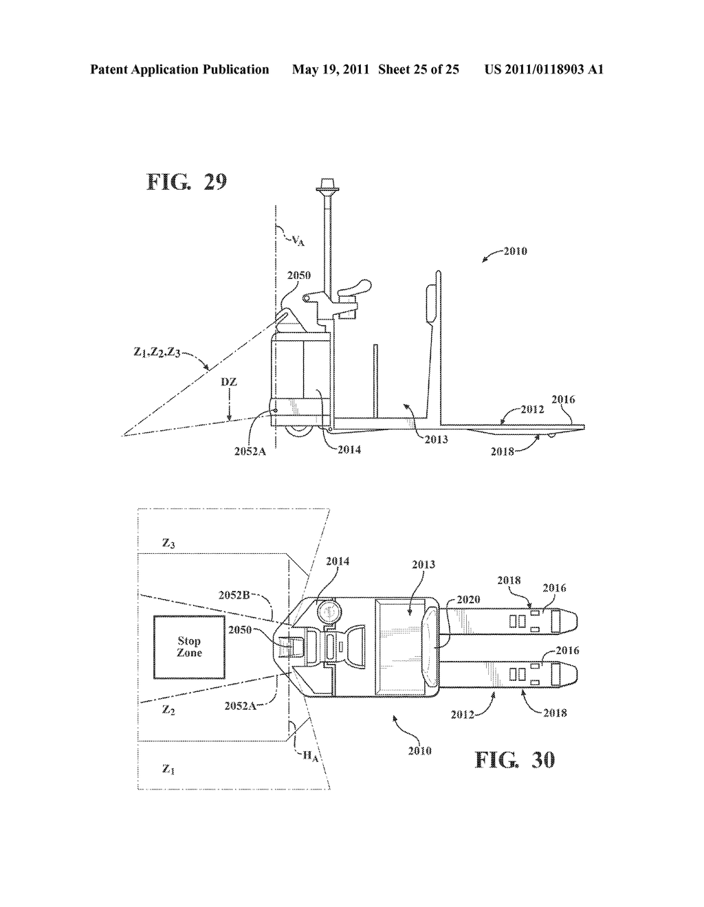 SYSTEMS AND METHODS OF REMOTELY CONTROLLING A MATERIALS HANDLING VEHICLE - diagram, schematic, and image 26
