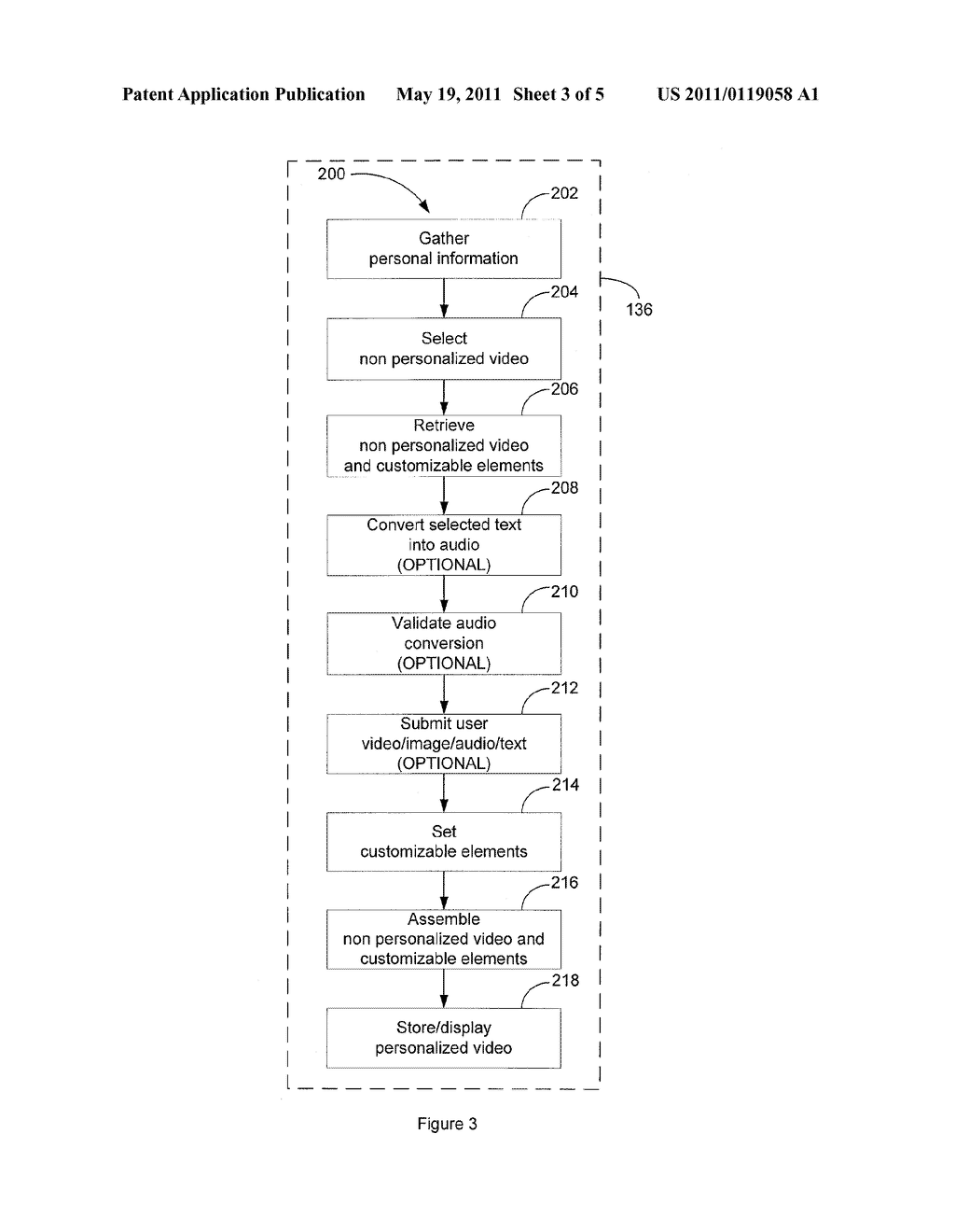 METHOD AND SYSTEM FOR THE CREATION OF A PERSONALIZED VIDEO - diagram, schematic, and image 04
