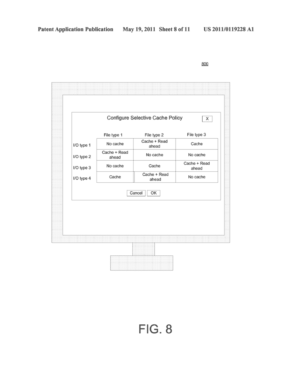 SELECTIVE FILE SYSTEM CACHING BASED UPON A CONFIGURABLE CACHE MAP - diagram, schematic, and image 09