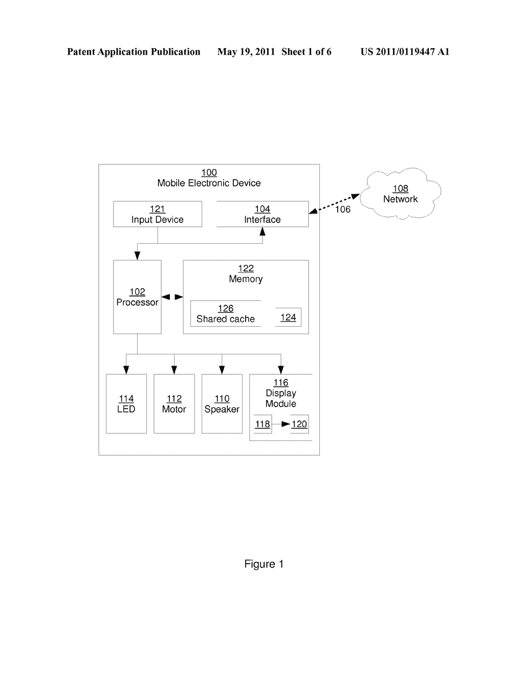 METHOD AND APPARATUS FOR MANAGING MEMORY IN A MOBILE ELECTRONIC DEVICE - diagram, schematic, and image 02