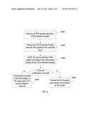 METHOD AND APPARATUS FOR PROCESSING PACKETS diagram and image