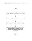 Mode Identification For Selective Document Content Presentation diagram and image