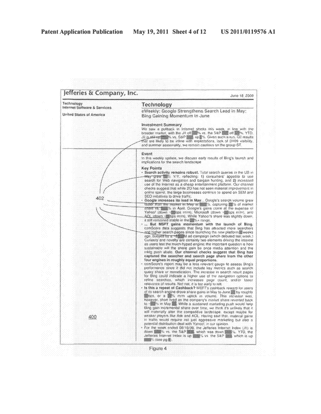 Method for system for redacting and presenting documents - diagram, schematic, and image 05