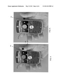 Navigable User Interface for Electronic Handset diagram and image