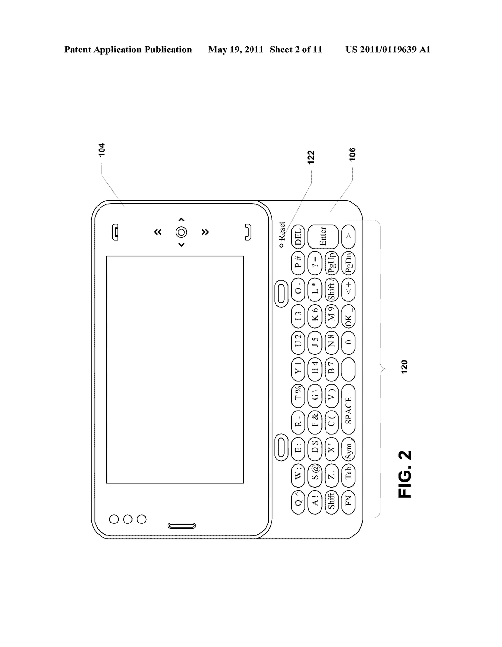 SYSTEM AND METHOD OF HAPTIC COMMUNICATION AT A PORTABLE COMPUTING DEVICE - diagram, schematic, and image 03