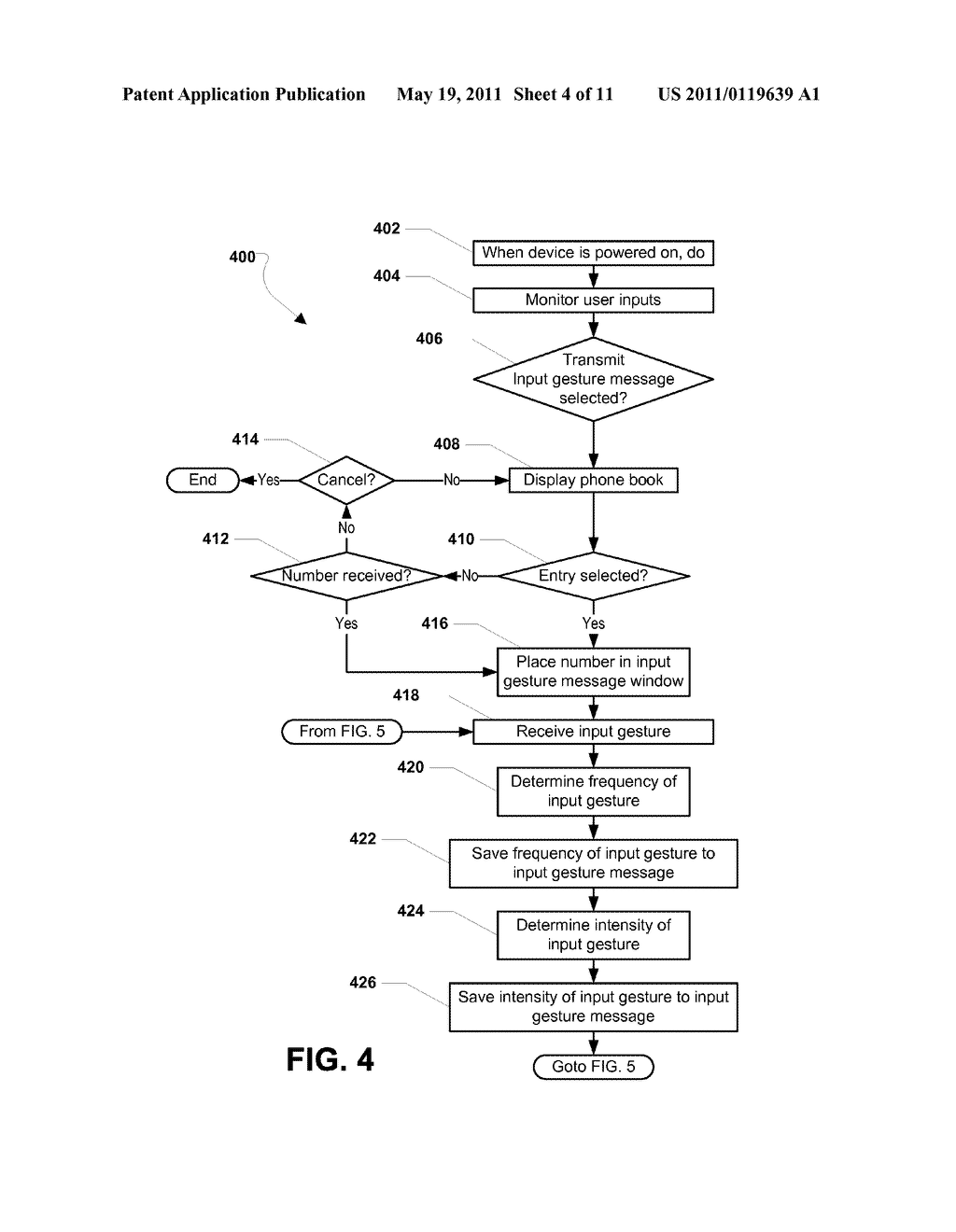 SYSTEM AND METHOD OF HAPTIC COMMUNICATION AT A PORTABLE COMPUTING DEVICE - diagram, schematic, and image 05