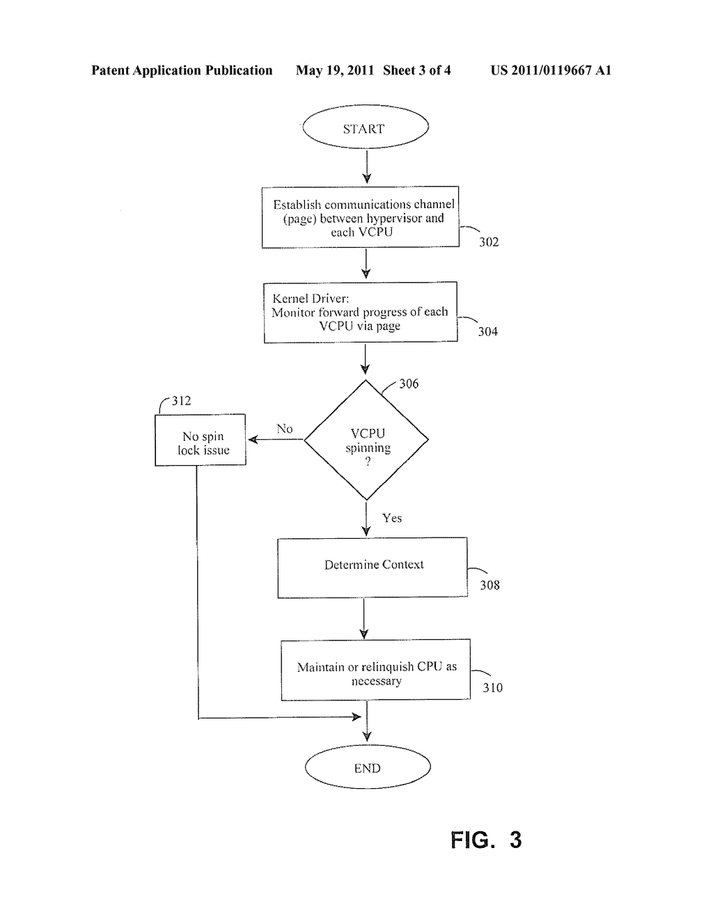 MONITORING SPIN LOCKS IN VIRTUAL MACHINES IN A COMPUTING SYSTEM ENVIRONMENT - diagram, schematic, and image 04