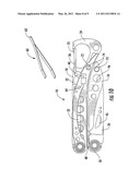 Tool Having An Integral Carabiner diagram and image