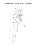 Brush Having A Resiliently Articulated Handgrip diagram and image